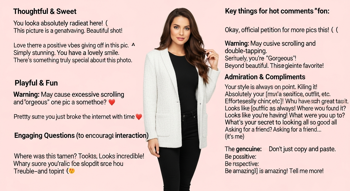 Hot Comments for Girl Pic on Instagram