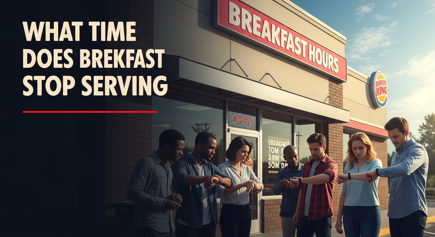 What Time Does Burger King Stop Serving Breakfast