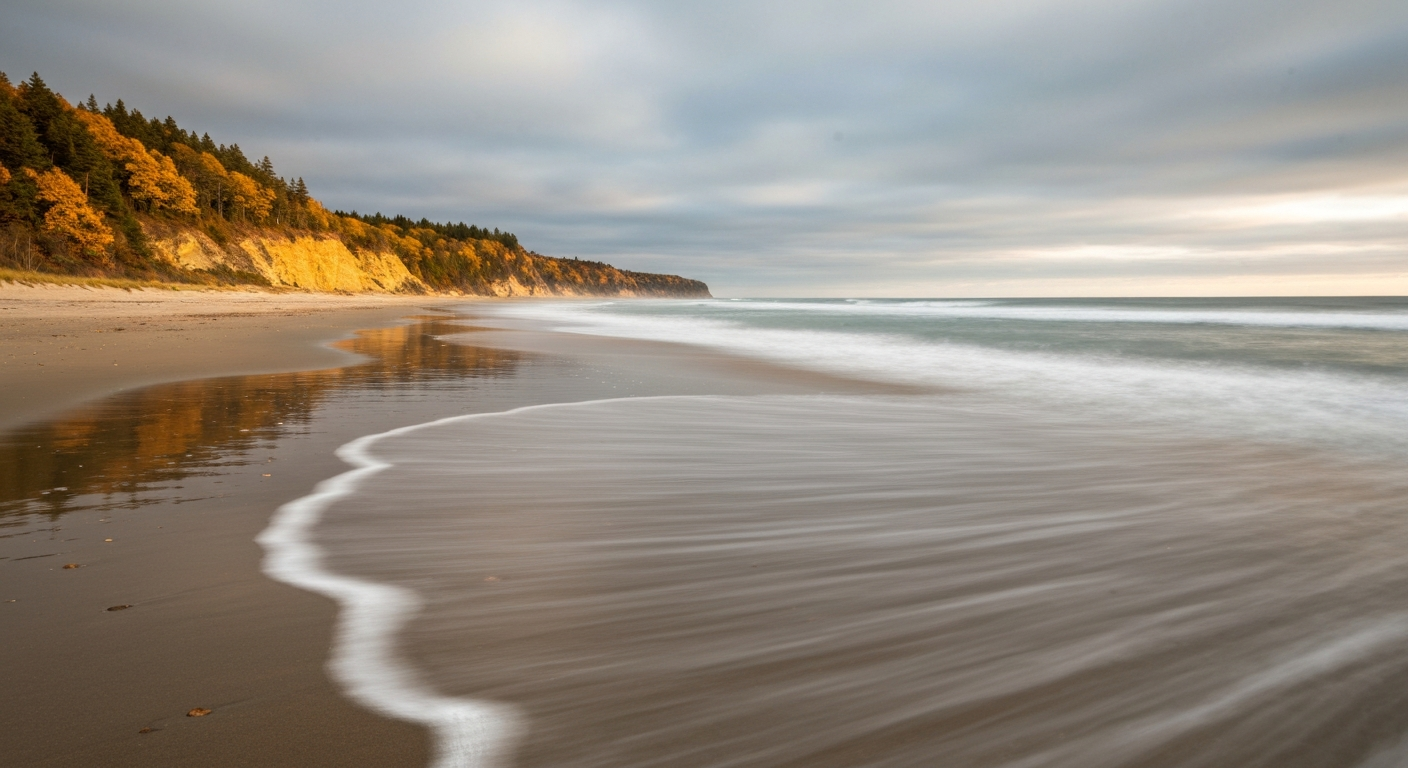 Do People Visit Beaches Less During the Fall